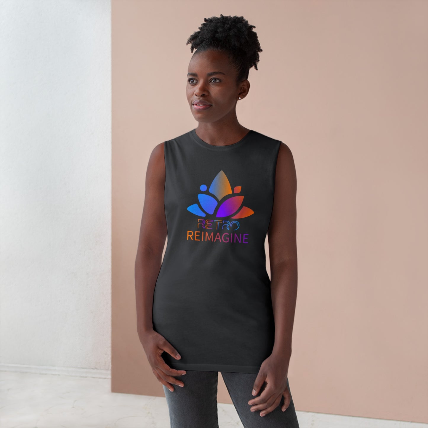 Retro Reimagine Unisex Barnard Tank