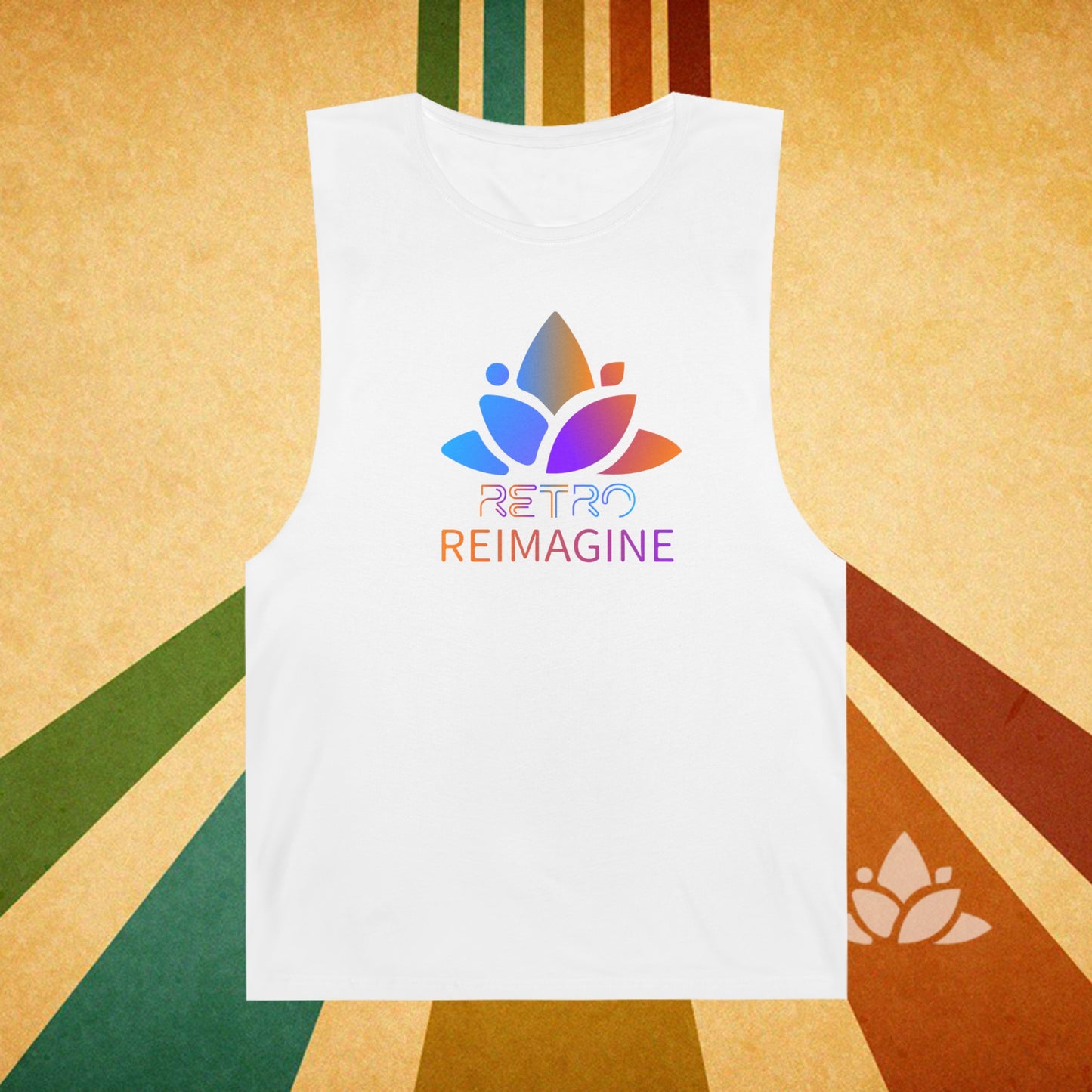 Retro Reimagine Unisex Barnard Tank