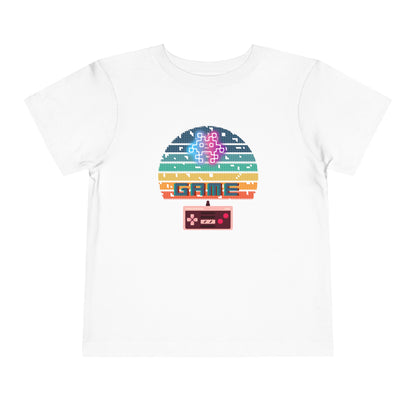 Retro Game Time Toddler Short Sleeve Tee