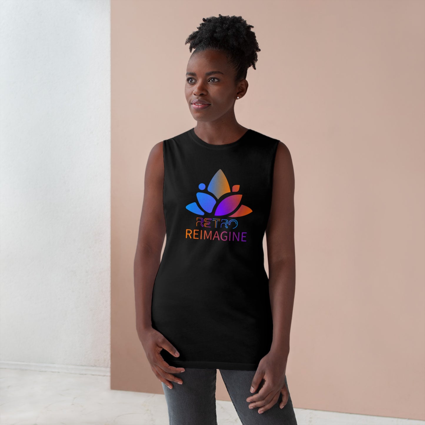 Retro Reimagine Unisex Barnard Tank