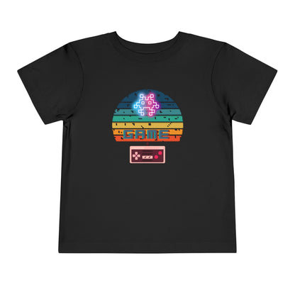 Retro Game Time Toddler Short Sleeve Tee