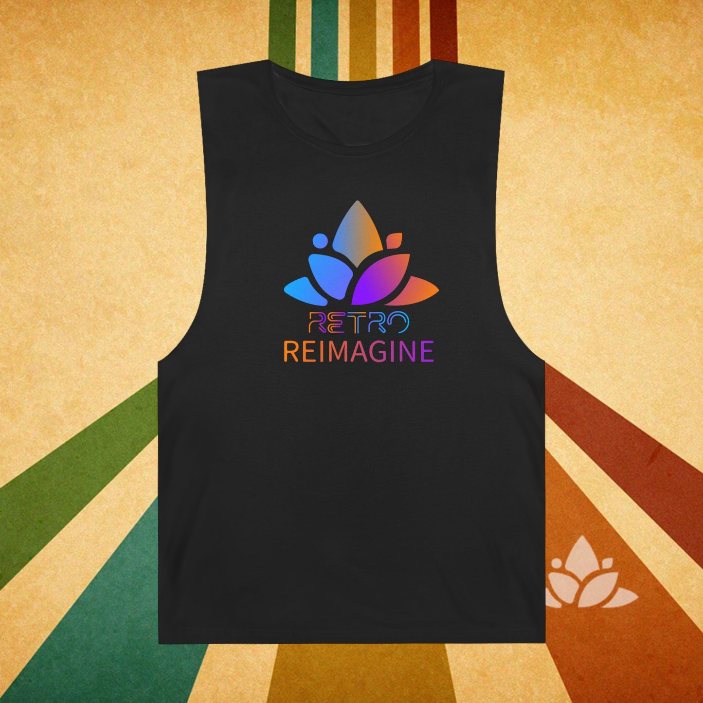 Retro Reimagine Unisex Barnard Tank