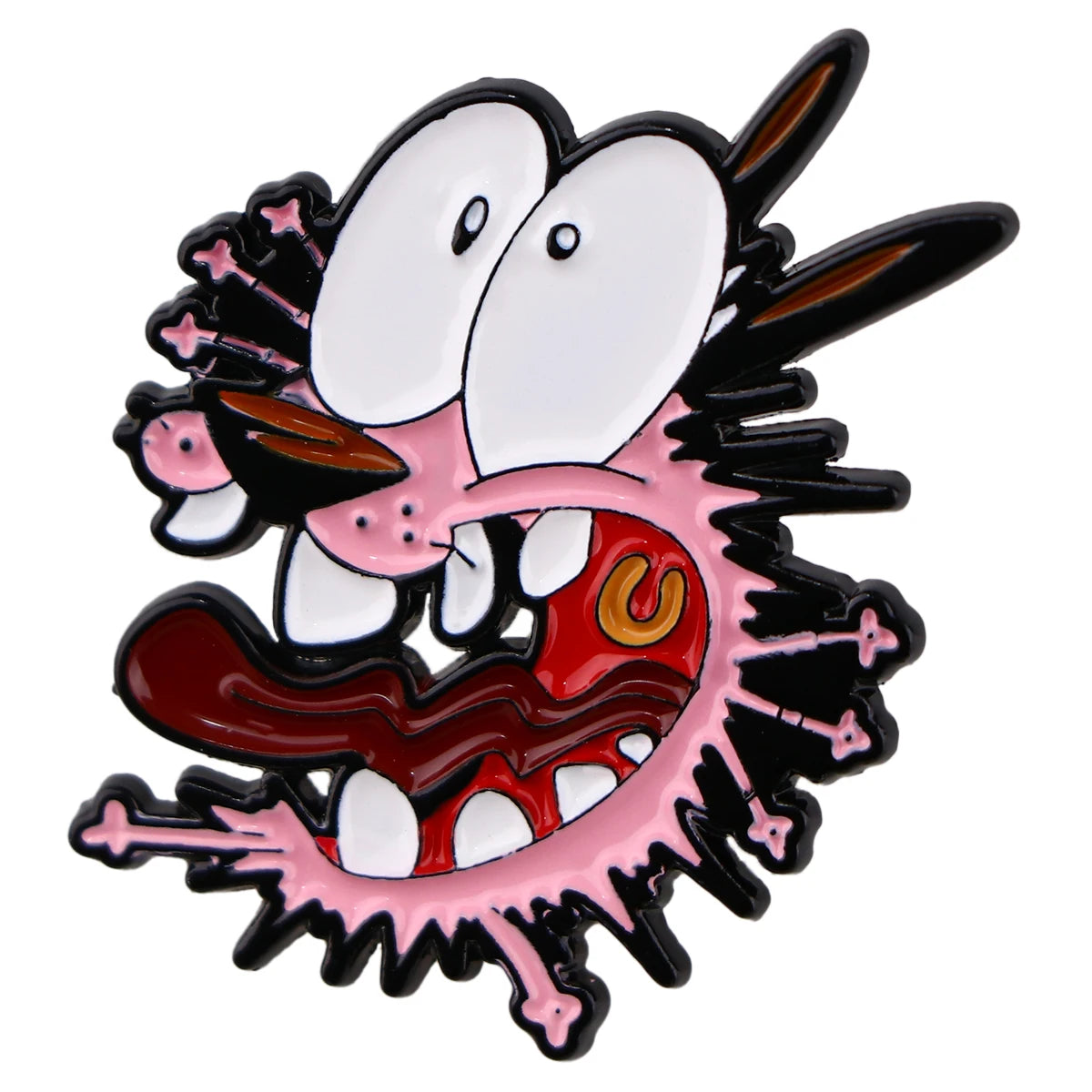 Courage the Cowardly Dog plain white background