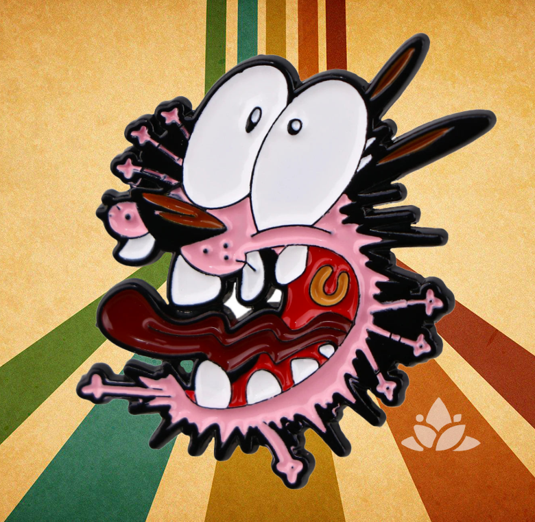 courage the cowardly dog pin scared