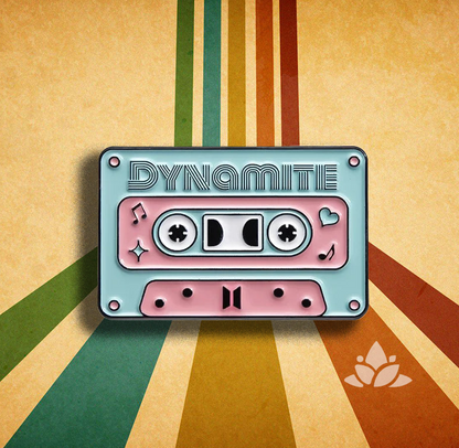 Dynamite Cassette Tape Pin