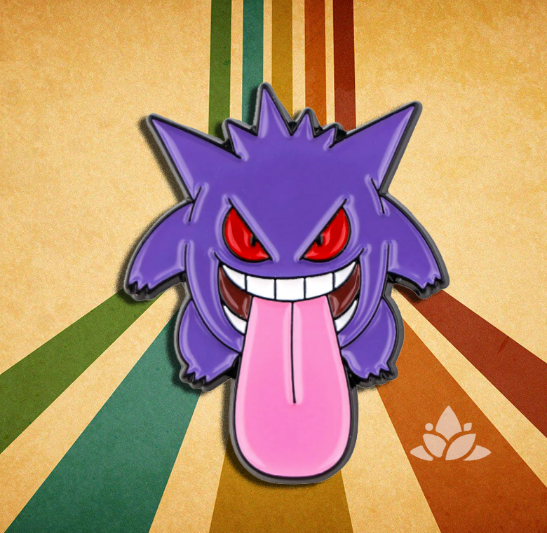 Gengar Pin pokemon retro