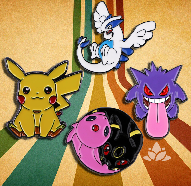 Pokemon Pin Retro