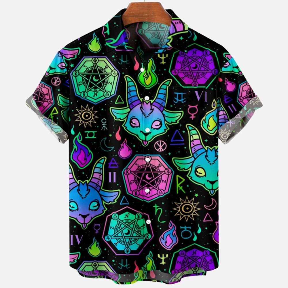 Rave Goat Hawaiian Shirt