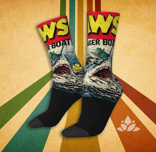 Jaws Retro Long Socks