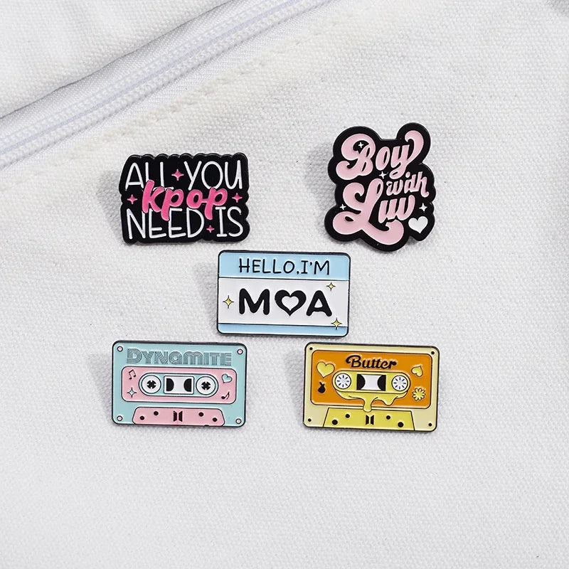 Retro 'All You Need is Kpop & Cassette Tapes'