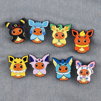 Eevee-Lution revolution Cosplay Brooches