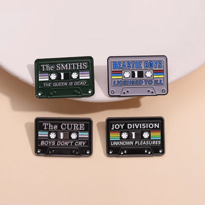 Cassette Tape Vintage Pins