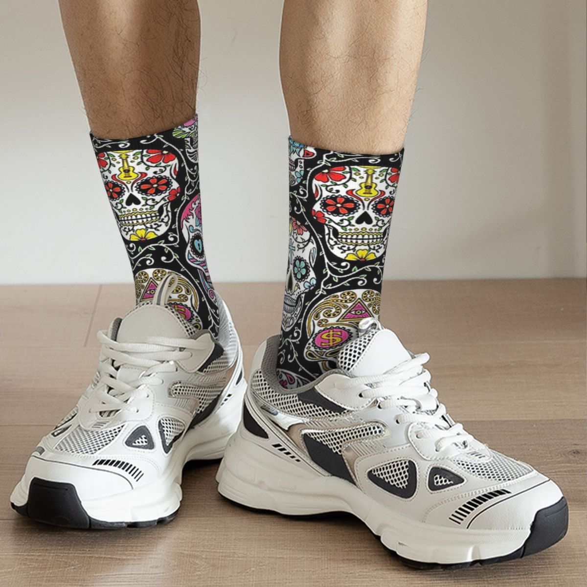 Bone-Afide Skull Socks