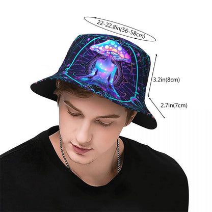 Buddha Mushroom Bucket Hat