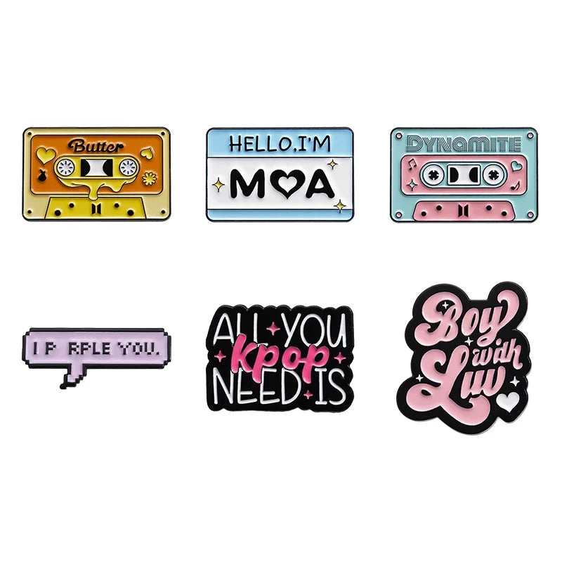 Retro 'All You Need is Kpop & Cassette Tapes'