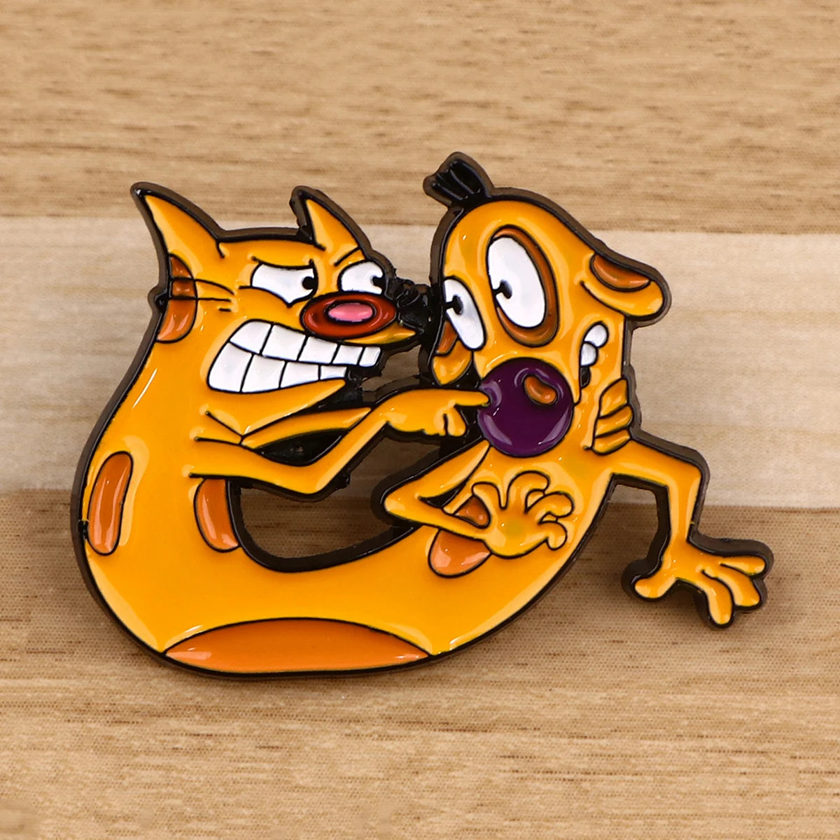 CatDog 90s Nickelodeon Enamel Pin – Relive the Retro Vibes